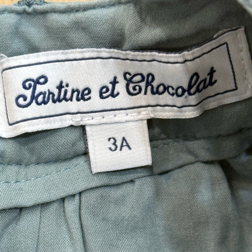 Tartine et Chocolat Broderie Anglaise Dress 3T like new ! - Picture 7 of 11